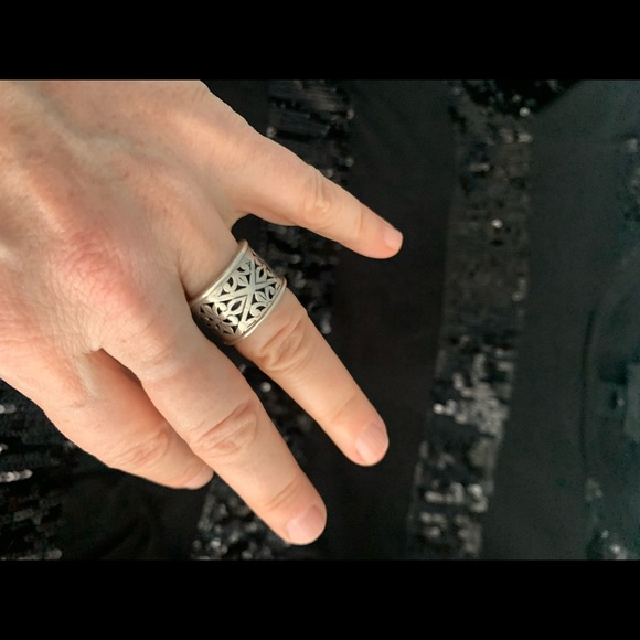 Sundance Catalog JGD Sterling Silver 925 Minimalist Modern Ring 6 - Picture 6 of 6